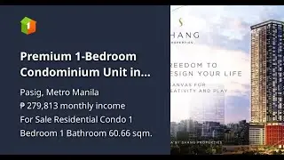 Premium 1-Bedroom Condominium Unit in Pasig City's LAYA Development