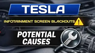 Возможные причины отключения информационно-развлекательного экрана Tesla.