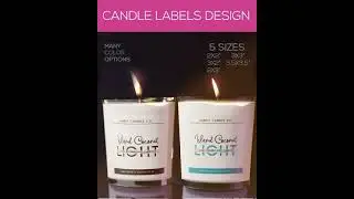 Homemade Candle Labels That Are Customizable And Printable