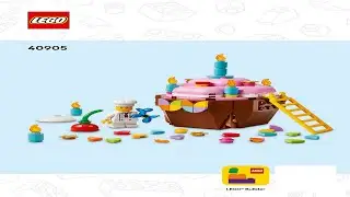 🎉 LEGO instructions 🎉 Seasonal 🎉 40905 🎉 Birthday Cupcake 🎉