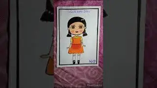 SQUID GAME DOLL | SQUID GAME GUARD | AMONG US BY NIPUNA | #shorts