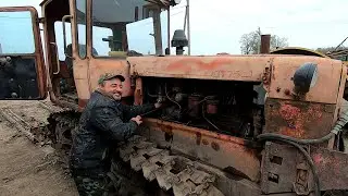 Запуск ДТ 75 Василий уходит в туман...