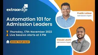 [WEBINAR] Automation 101 for admissions leaders