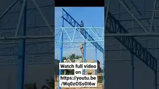 WAREHOUSE CONSTRUCTION IN CHENNAI CT NO:9600039415 #fabrication #warehouse #steelstructure #shedwork