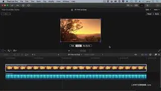 Разница между обрезкой и кадрированием с помощью Apple Final Cut Pro