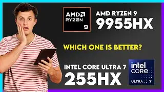 AMD Ryzen 9 9955HX vs Intel Core Ultra 7 255HX Comparison