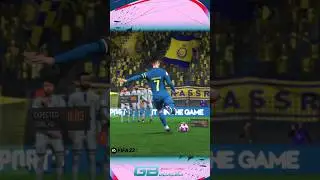 RONALDO FREE KICK | FIFA 23 #goalbg #fifa23 #shorts
