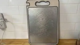 Stainless Steel Cutting Board for Kitchen | Great for Cutting Meat