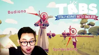 PERANG MELAWAN PASUKAN BIRU - Totally Accurate Battle Simulator PART 3