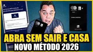 Como ABRIR Conta Ita&uacute; PERSONNALIT&Eacute; e UNICLASS com CART&Atilde;O BLACK e EMPR&Eacute;STIMO 100% online M&Eacute;TODO 2026