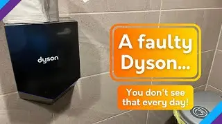Dyson Airblade V HU02 at London Liverpool Street Station (by Network Rail) - ♿️🚼 RHS