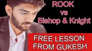 FREE lesson from GUKESH from Chess Olympiad on Material Imbalance