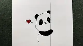 Cute Bear Drawing | How To Draw a cute bear drawing | Easy drawing for beginners 