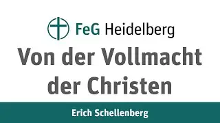 Von der Vollmacht der Christen | Harm H&ouml;fker