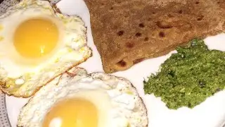 This traditional Pakistani/Indian breakfast is a game changer.🍳#BreakfastRecipes #Paratha #Cooking