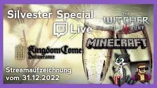 SILVESTER STREAM #Zwergenf&uuml;rstLive * Reingestr&ouml;mt ins Jahr 2023: R&uuml;ckblicke, Ausblicke & geile Games