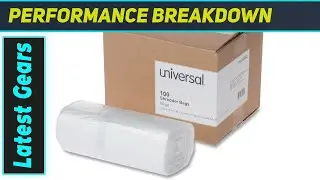 Universal UNV35952: The Best 56 Gallon Clear Shredder Bags for Any Office!