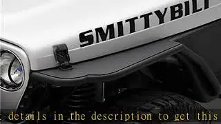 Smittybilt XRC Armor Front Tube Fenders with 3 Flare (Black) - 76873