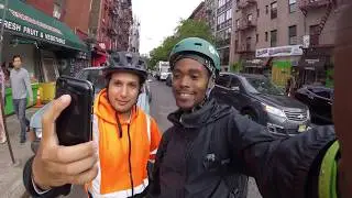 Adventures in New York CITY ON A BOOSTED BOARD. VLOG #499