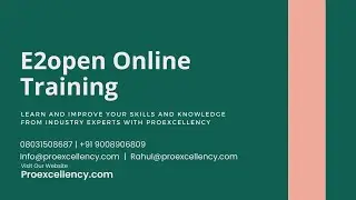 E2open Online Training | Master E2open: Comprehensive Online Training & Certification