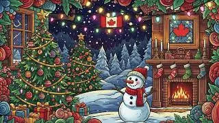 Christmass Snowman TV Wallpaper Art