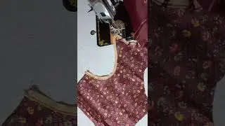 invisible pot neck & boat neck piping & potli button stitching method for beginners in Telugu