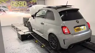 2025 TD04 XP Purdue kitted 500 Abarth on dyno!
