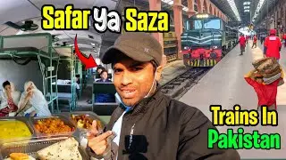 Shocking Reality of Pakistan Railway 😨 Safar Tha Ya Aazmaish? | Train Vlog