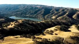 High Above Lake Del Valle
