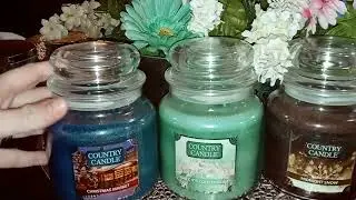 🎁Christmas Market ⛄ Baby Its Cold Outside ❄Midnight Snow Kringle Country Candle review 6/22