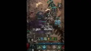 Ring of Mendeln at work with bone prison and corpse tendrils #diablo4 #diablo4necromancer