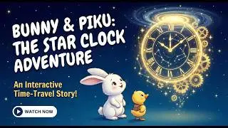 Bunny and Piku: The Star Clock Adventure (Interactive Time Travel Story)
