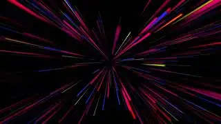 Colorful Red Blue Abstract 4K Neon Light Explosion Background Pattern - Motion Screensaver | VFX