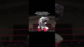 Chris Hero hits the indian deathlock piledriver on B-Boy 3 times! #wrestling #wrestlingmove