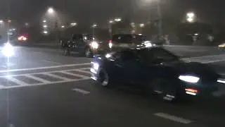 Ocean City Maryland 2023 cruise night in the fog