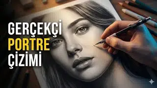 Karakalem Portre Çizimi: Cilt Dokusu ve Gözenekler Nasıl Yapılır? ✏️