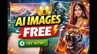 Free AI Image Generator 😱 | No Login | Unlimited