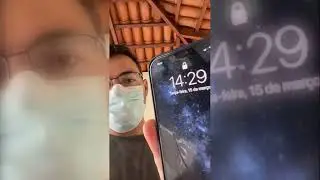 TESTANDO O DESBLOQUEIO COM M&Aacute;SCARA DO IPHONE COM iOS 15.4. FUNCIONA COM &Oacute;CULOS E BON&Eacute;?