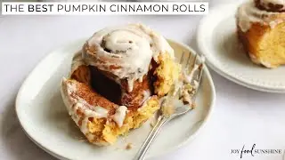 The Best Pumpkin Cinnamon Rolls