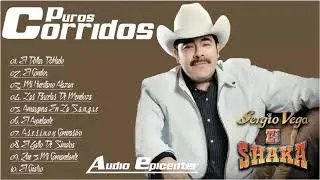 Los 10 Exitos Puros Corridos Viejitos De Sergio Vega ( Audio Epicenter )