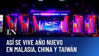 Festejos por el mundo: así se vive año nuevo en Malasia, China y Taiwán