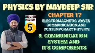 RBSE 12th PHYSICS CHAPTER 17 PART 5 ENGLISH MEDIUM E.M.W. AND COMMUNICATION