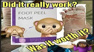 Amazon: BabeSkin Foot Peel Mask Product Review