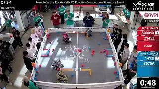 Rumble In the Rockies : Oquirrh - QF #3-1 - 80001X & 2145Z vs 1412J & 8675A - Auton + Driver