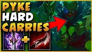 WOW I HARD CARRY THIS GAME WITH PYKE!?! RIOT PLS DON'T NERF PYKE!!! PATCH 9.14