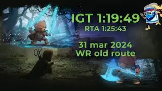 The Darkest Tales 1:25:43 (IGT 1:19:49) IGT WR (old route) 31 mar 2024 (v.1.09 Any% Full New Game)