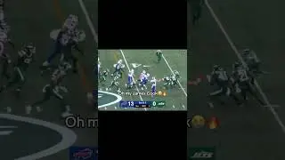 James cook 44 yard rushing TD🔥🔥 #nfl #nflfootball #jamescook #buffalobills #shorts