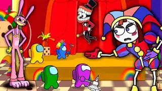 AMONG US Trapped in The AMAZING DIGITAL CIRCUS | Toonz Animation