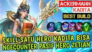 TOP ACEH KADITA !! NGECOUNTER PASIF HERO ZHUXIN !! BUILD KADITA TERSAKIT 2025 | MLBB