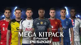 New Mega Kitpack PES 2021 Official Season 25/26